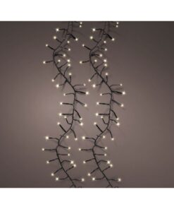 Lumineo LED Excellent Twinkle 648 LEDs 10 m Zwart Warm Wit Licht