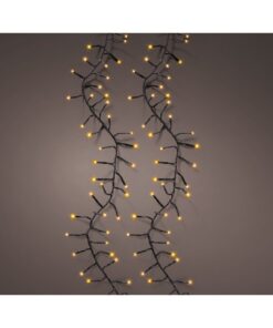 Lumineo LED Excellent Twinkle 960 LEDs 150 cm Zwart Warm Wit Licht