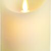 Lumineo Led Kaars Dans Vlam 10 Cm Creme