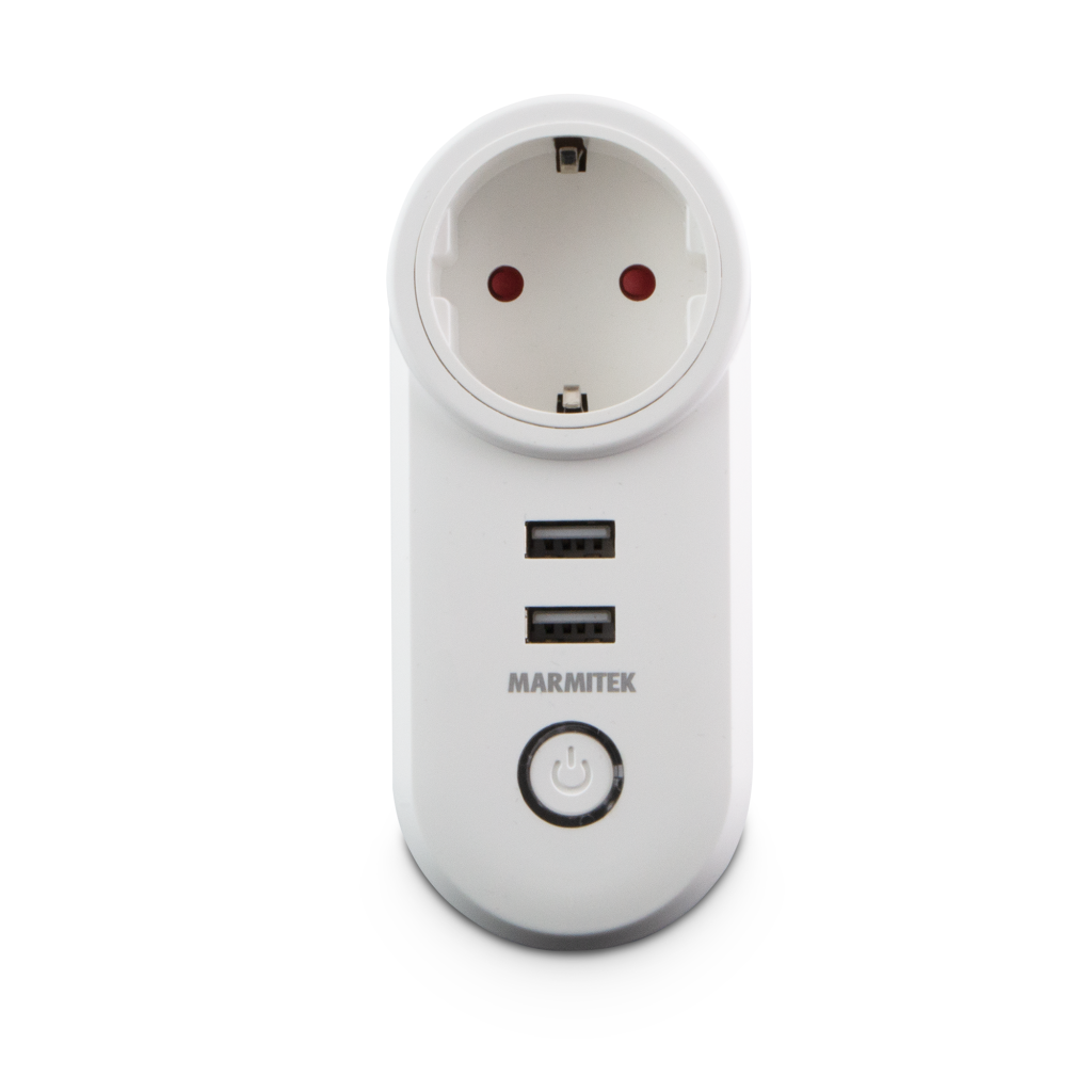 Marmitek Smart Wifi Stekker 15a En 2usb - Afbeelding 2