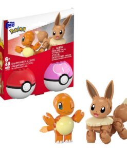 Mega Pokémon Charmander en Eevee