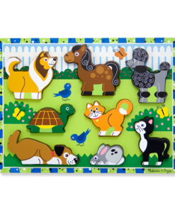 Melissa & Doug Houten Puzzel Huisdieren
