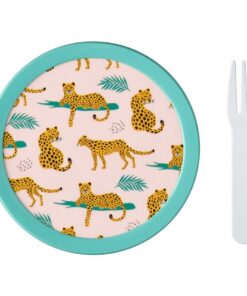 Alternative view of Mepal Campus Fruitbox Leopard 300 ml Groen/Roze