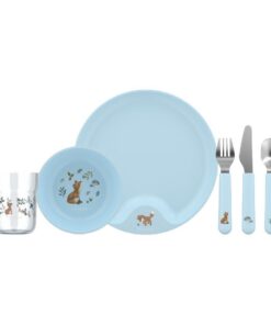 Mepal Little Dutch Forest Friends Servies 6-delig Blauw