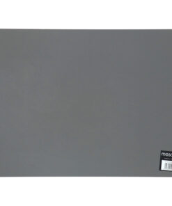 Mesapiu Placemat Lederlook Grey 45x33 Cm