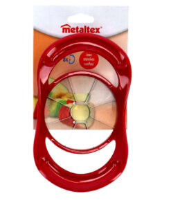 Metaltex Appelsnijder Rood
