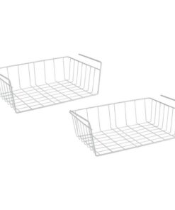 Metaltex Babette Hangmanden 40x26x14 cm 2 Stuks Wit