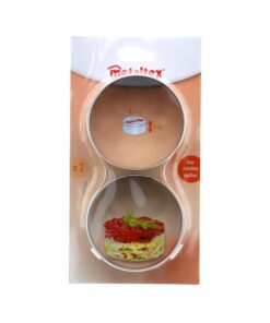 Alternative view of Metaltex Bakringen 8.5x3.2 cm 2 Stuks RVS