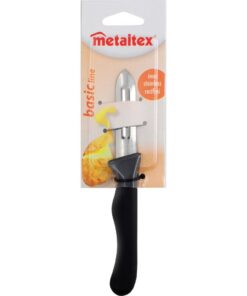 Metaltex Basic Line Schilmes 25 cm Zwart/RVS