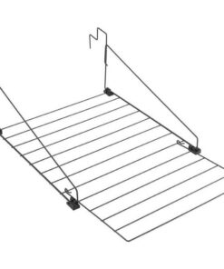 Metaltex Den Haag Droogrek 9 m Drooglijn 55x28 cm Zwart