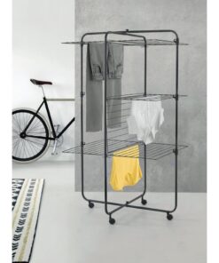Alternative view of Metaltex Dijon Droogrek 3 Etage 33 m 64x72x123 cm Zwart