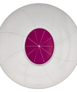 Metaltex Dolceforno Spatscherm voor Mixer 32 cm Siliconen/Paars/Transparant