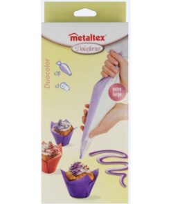 Metaltex Dolceforno Wegwerpspuitzakken + 2 Spuitmonden 20 Stuks