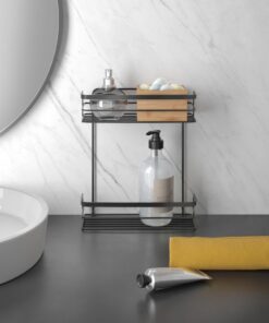 Alternative view of Metaltex Doucherek 2 Etages 26x30x10 cm Zwart