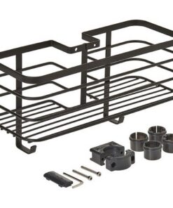 Metaltex Doucherek 29x11x15 cm Zwart/Metaal