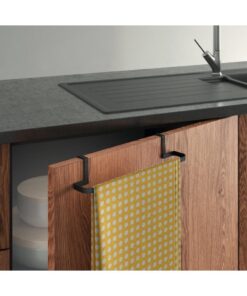 Alternative view of Metaltex Galileo Handdoekhouder 30x8x5 cm Zwart