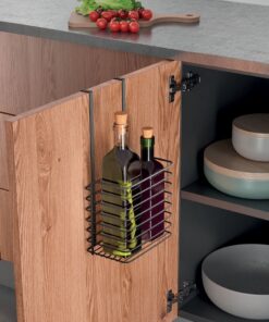 Alternative view of Metaltex Galileo Hangmand 20x15x36 cm Mat Zwart/Metaal