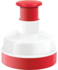 Metaltex Kitchen Helpers Hamburgerpers 11 cm Rood/Wit