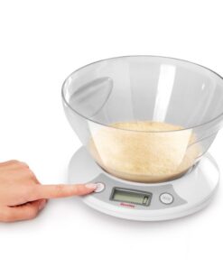Alternative view of Metaltex Kitchen Helpers Pesa Digitale Keukenweegschaal + Kom 2.5L Wit