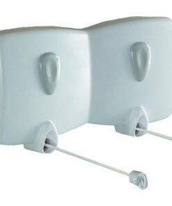 Metaltex Malaga Muurdroogrek Wit