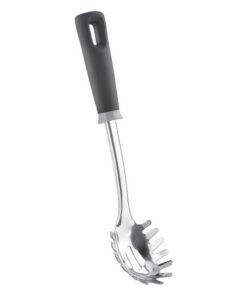 Metaltex Maximo Spaghettilepel 30 cm RVS/Zwart