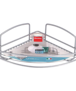 Metaltex Onda Badkamerrek 22x22x11 cm Zilver