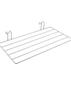 Metaltex Radiator Droogrek 51x32 cm Zilver