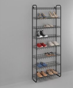 Alternative view of Metaltex Shoe Schoenenrek 8 Etages 64x23x165 cm Zwart