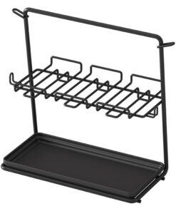 Metaltex Sieradenrek 26x14x23 cm Mat Zwart/Metaal