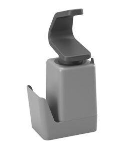 Metaltex Soap-Tex Zeepdispenser 11x8x22 cm Grijs