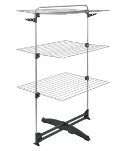 Metaltex Storm Droogrek 34 m Drooglente Zilver/Zwart