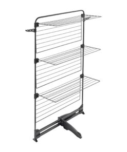 Alternative view of Metaltex Storm Droogtoren 34 m Drooglengte Zwart