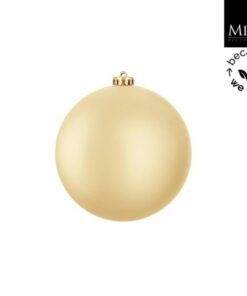 Mica Decorations Kerstbal Onbreekbaar 15 cm Mat Goud