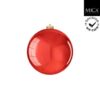 Mica Decorations Kerstbal Onbreekbaar 15 cm Rood