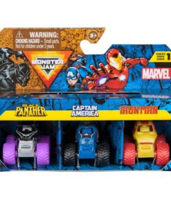Monster Jam Mini Marvel Bundle 3 Stuks