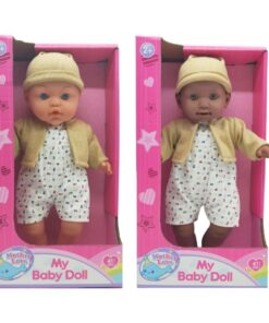 Alternative view of Mother Love Babypop 41 cm Donker/Blank Assorti