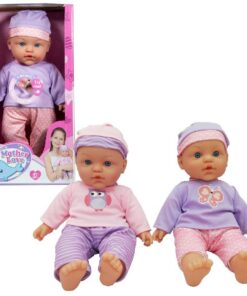 Mother Love Zachte Babypop met Geluid 41 cm Assorti