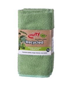 Multy Gerecyclede Microvezeldoeken 3 Stuks Groen