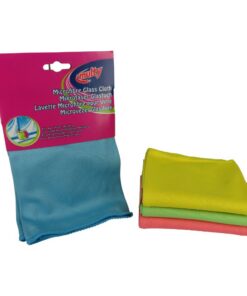 Multy Microvezel Glasdoek Assorti