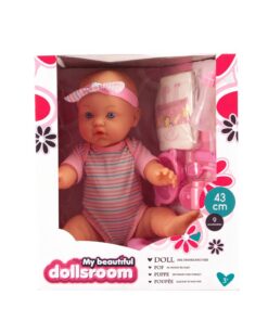 My Beautiful Dollsroom Pop 43 cm + 9 Accessoires