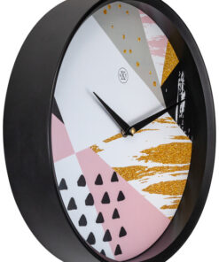 Alternative view of NeXtime NX-7354 Wandklok NXt Grace Dia 30cm Kunststof Zwart