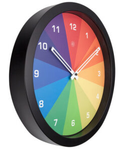 Alternative view of NeXtime NX-7361DI Kleurrijke Wandklok - 36cm - Stille Klok - Multicolor - NXt By - "Joy"