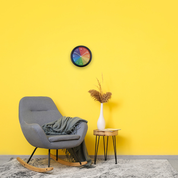 NeXtime NX-7361DI Kleurrijke Wandklok - 36cm - Stille Klok - Multicolor - NXt By - "Joy" - Image 5