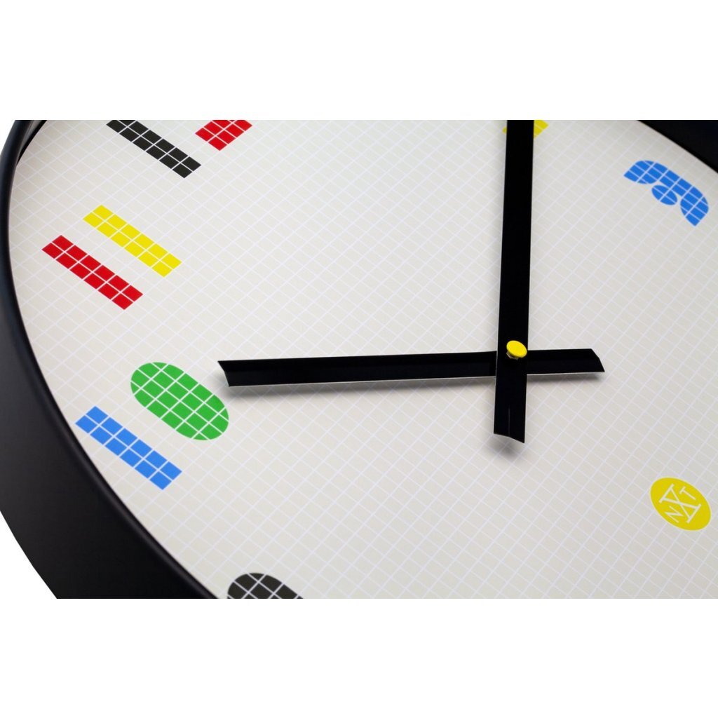 NeXtime NX-7371 Wandklok Bit 35 cm Zwart/Multikleur - Afbeelding 3