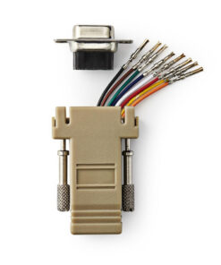 Nedis CCGP52820IV D-sub-adapter D-sub 9-pins Female - Rj45 (8p8c) Female Ivoor