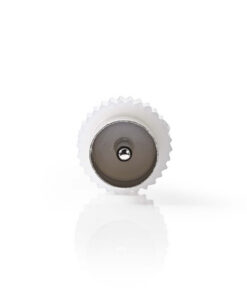 Nedis CSGP40940WT Coaxadapter Iec (coax) Male - Iec (coax) Male Wit