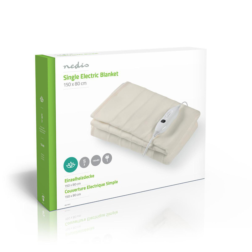 Nedis PEBL110CWT1 1-Persoons Elektrische Deken - Image 5