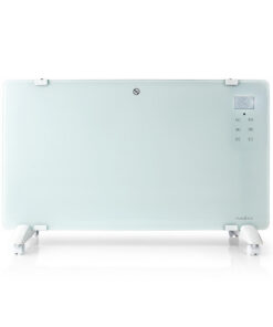 Alternative view of Nedis WIFIHTPL20FWT Slimme Convectorkachel Met Wi-fi Thermostaat Glazen Frontpaneel 2000 W Wit
