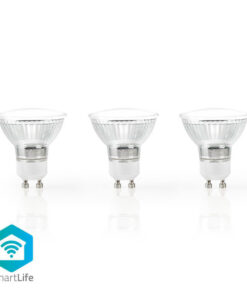 Nedis WIFILW31CRGU10 Wi-fi Smart Led-lamp Warm Wit Gu10 3-pack