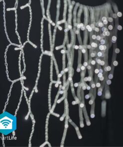 Nedis WIFILXC03W250 Smartlife Decoratieve Led IJspegel Wi-fi Koel Wit 240 Led's 5.00 M Android&trade; / Ios